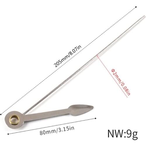 Two-in-one Stainless Steel Smoking Pipe Cleaning Tool Cigar Punching Ventilation Needle Cigarette Accessories Y9UA