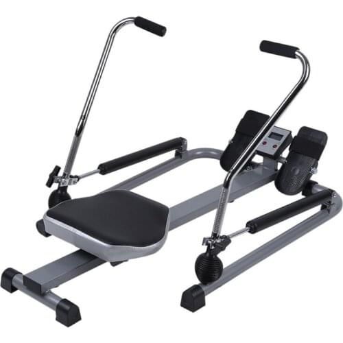Indoor Bodybuilding Hydraulic Rowing Machine Fitness 360 Degree Multifunctional Glider Rowing Machine Fitness Equipments