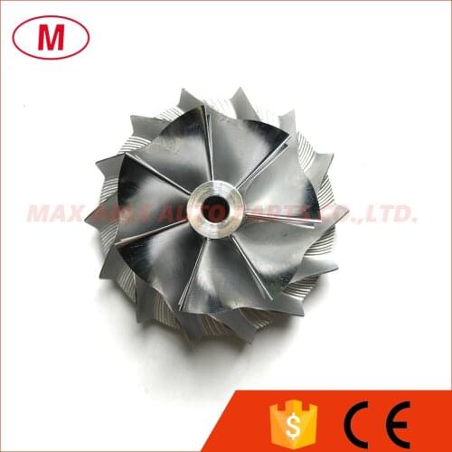 KP39 5443-123-2023 33.60/46.00mm 7+7 blades Performance Turbo Billet compressor wheel/Milling 535D E60/E61 5439-970-0065/0089