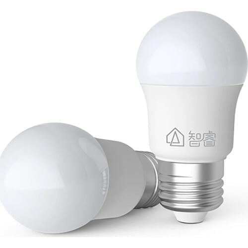 Original Zhirui E27 5W 500LM White LED Globe Light Bulb for Indoor Home Ceiling Lamp AC220V