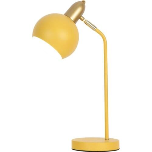 Makaron Creative Table Lamp Night Lights Ball Iron Bedroom Bedside Office Eye Protection Children Student Learning Desk Lamp