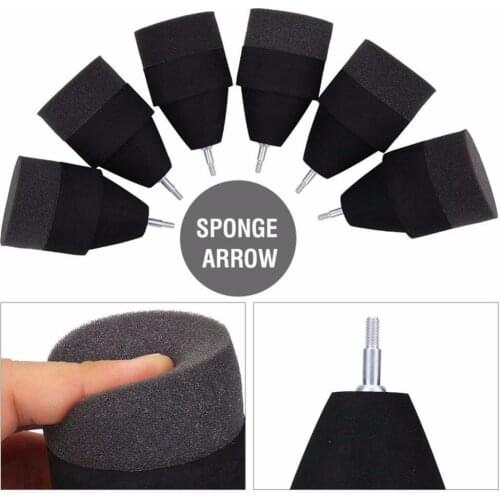 Soft Sponge Arrows Foam Shooting Arrowhead Game Practice Broadhead Tips Security For Archery Bow CS Shooting Combat Safety Games