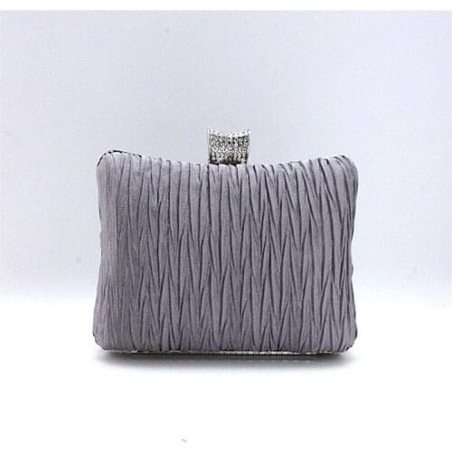 2021 New Weave Evening Bag Woman Silk Elegant Day Clutch Ladies Dinner mini Handbag Socialite Wedding Party Hand Bags bolso WY74