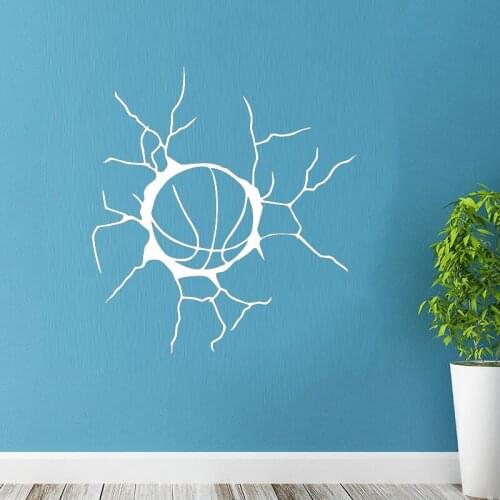 New Design Basketball Sports Team Game Ball Bedroom Home Vinyl Decals Art Wall Decal Sticker DIY