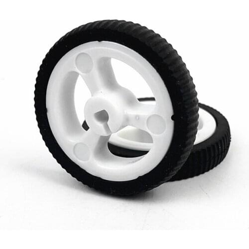 34mm mini For N20 motor wheel rubber small wheel