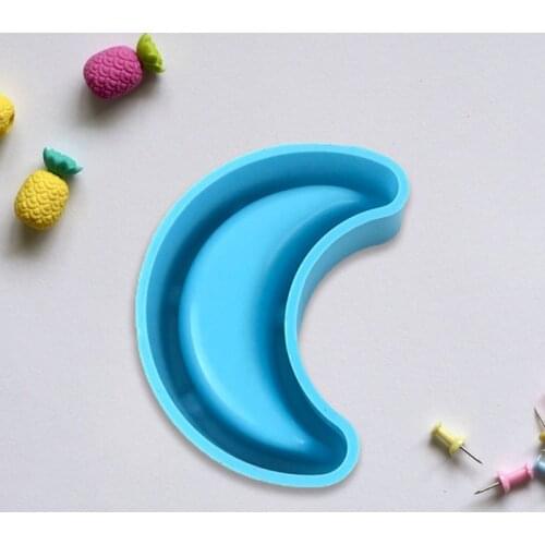 Moon Ashtray Silicone Mold is Suitable for Resin Epoxy Resin Diy Craft Box Jewelry Making Home Decoration