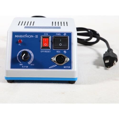 Dental Lab Electric Micromotor Polishing Unit 220V/110V for Marathon 35K RPM ( No handpiece) dentist