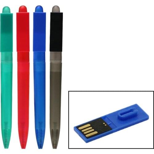 USB Flash Drive Hot Sale Pen Drive 64GB 32GB 16GB 8GB 4GB Pendrive Ballpoint Pen USB Stick 128GB Extended Memoria Stick Storage
