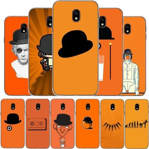 A Clockwork Orange Film Anime case For Samsung J3 J4 J5 J6 J7 J8 Plus 2017 2016 2018 J7MAX U.S. Edition version soft Back Cover