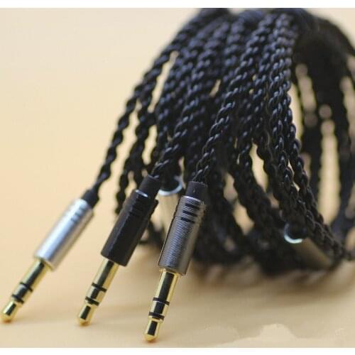 10 pcs DIY ie800 headphone cable Single crystal copper wires, 14 core X4 high-end earphone cable repair