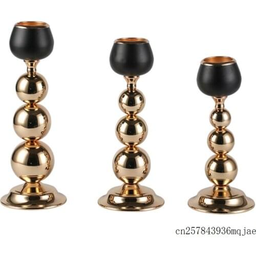 5 Pcs Metal Candle Holder Peculiar Candle Stand Candlesticks Ornament Wedding Decoration Party Centerpiece