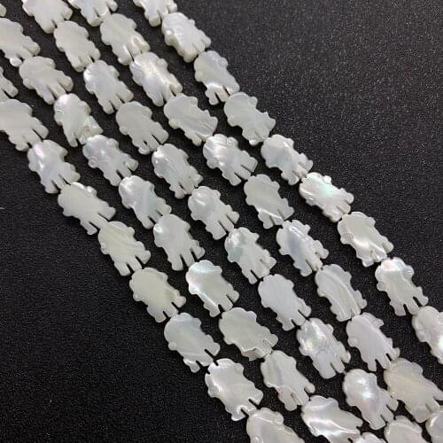 Natural Sea Shell Beads Animal Shape 9x14mm Mother-of-pearl Beads for DIY Handmade Fashion Necklace Bracelet Earring Accessories