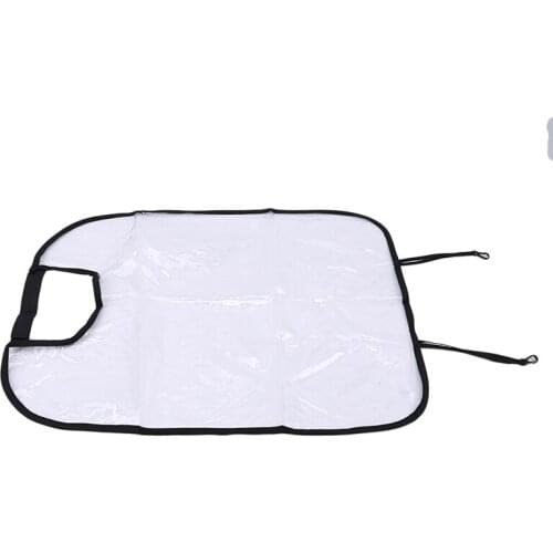 For Children Kick Mat Mud Cleaner Waterproof Baby Backrest Cover Kids Car Auto Seat Protector Back Cover Transparent