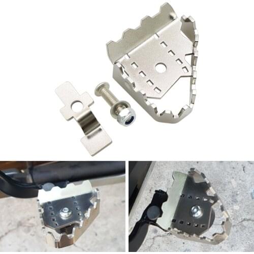 FOR YAMAHA TENERE 700 Tenere700 XTZ 700 T700 Motorcycle Accessories Brake Lever Extension Pedal Step Tip Plate Enlarge Extender