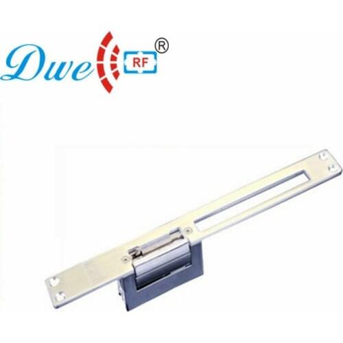 DWE CC RF locks 12V 90 degree swinging door Long Plate European Narrow-type and Adjustable Door Lock Electric Strike NO style