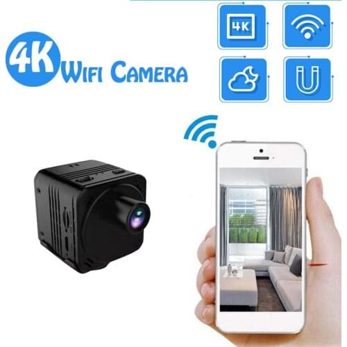Mini Camera Sailvde Security Protection 4K WiFi Smart Wireless Camcorder IP Hotspot Small Cam Motion Detection Espia Video Micro