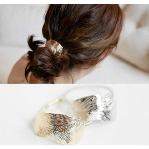 2017 new luxury and punk rock large sheet metal ring hair trim hairpin hairpin hairline Hair Wedding Accessories