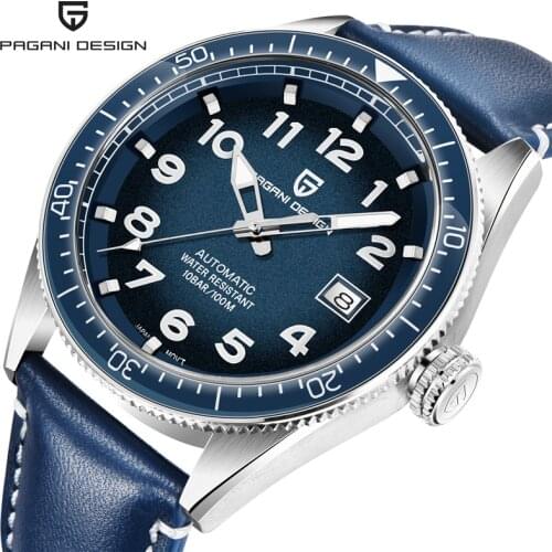 Pagani Design Men Fashion Automatic Military Watch Luxury Brand Waterproof Luminous Mechanical Watches Clock Relogio Masculino