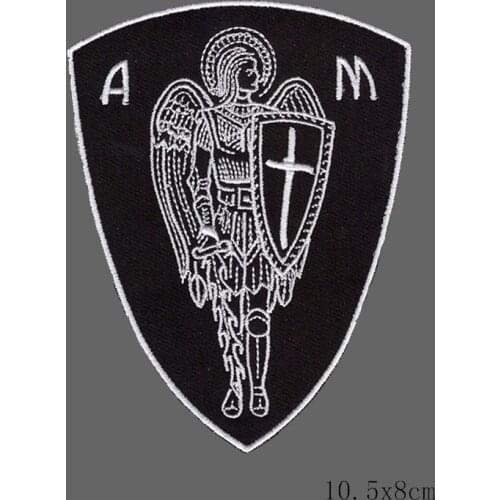 Battle Angel Embroidered Iron On Patches Cool Clothing Backpack Jacket Fabric Accessories DIY Angel Wings Kids Clothes Applique