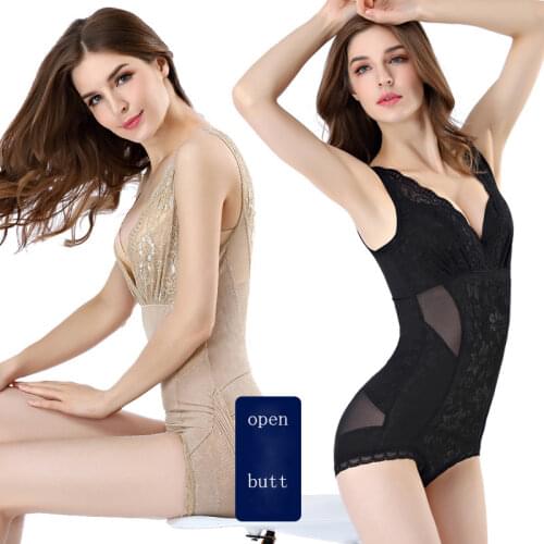 Plus Size Women Body Shaper 5XL Slimming Corset Waist Trainer Bodysuits Lift Breast Underwear