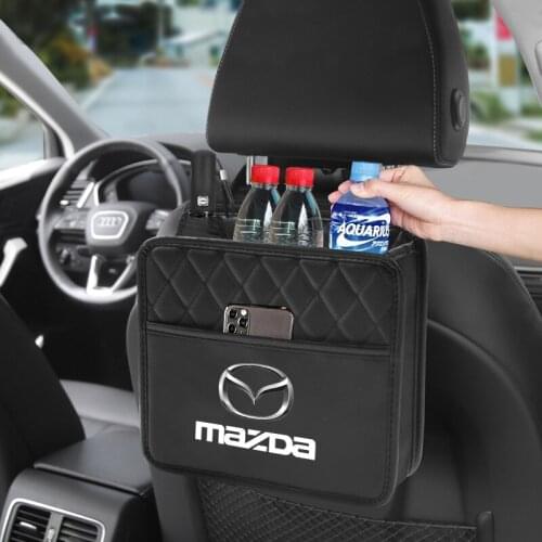 Car Styling Seat Back Storage Bag Box Interior Accessories For Mazda CX3 CX4 CX5 CX7 MS MP MPE MPV Axela Atenza Speed Ankocera