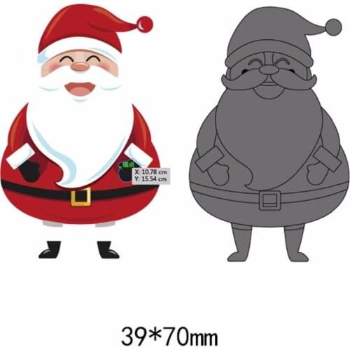 Cutting Dies christmas serise Metal steel animal DIY Scrapbook Album Paper Card Crafts Stencil Scrapbooking Stamps Santa Claus