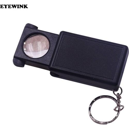 New 9584 45x magnifying glass with LED light source pull out jewelry identification magnifying glass electronic IC maintenance