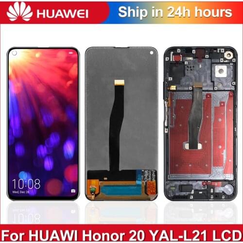Original For Huawei Honor 20 LCD Display Screen Touch Panel Digitizer Replacement For Huawei Honor 20 LCD Honor 20 Display