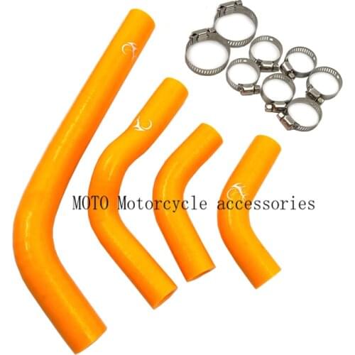 Engine Accessories Red Silicone Radiator Hose Kit For Honda CRF250 CRF250X 2004-2009 05 06 07 08
