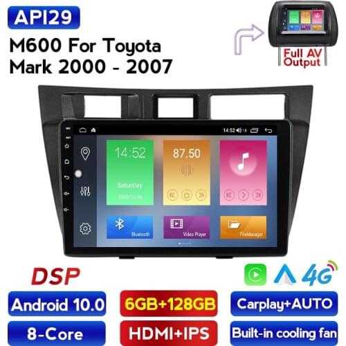 MEKEDE car gps dsp navigation stereo For Toyota Mark II 9 X100 2000 - 2007 Android carplay auto radio 2 din swc wifi no dvd
