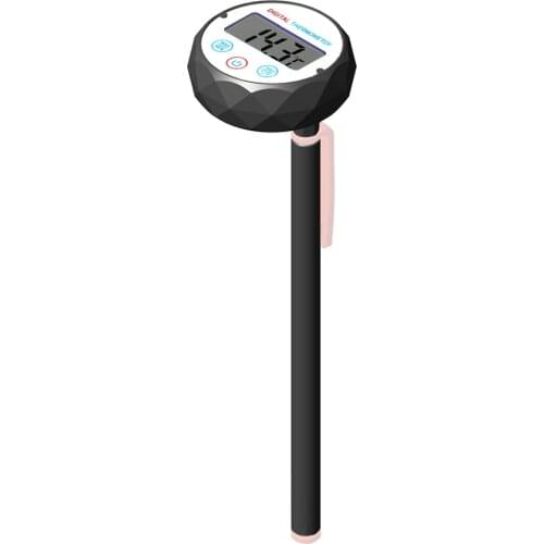 Digital Thermometer Kitchen Probe Food Tea Water Meat Milk Coffee Foam BBQ Temperature Tester -50 to 300 ° C Stainless Steel