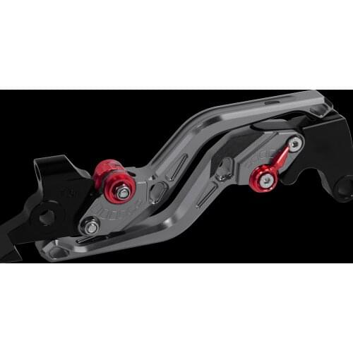 For Suzuki GSXR1000 2009-2021 GSXR600/750 2011-2021 GSXS1000/F/ABS 2015-2021 Short Rhombus Clutch Brake Levers Adjustable