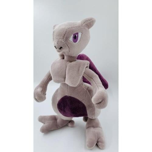 Hot Toys Pokemon Mewtwo 30CM Animals Cartoon Cute Plush Dolls Toys Anime Soft Stuffed Toy Gifts For Children