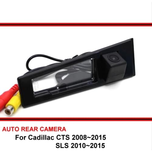 For Cadillac CTS SLS 2008~2015 Car rear view camera trasera Auto reverse backup parking Night Vision Waterproof HD