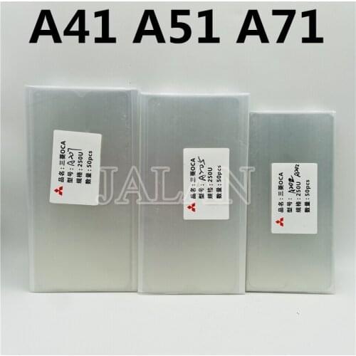 250um OCA Adhesive For Samsung Galaxy A41/A51/A71 Lcd Screen Repair Front Glass Panel Mitsubishi Oca Film Laminating