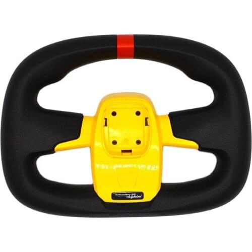Gokart Kit Steering Wheel For Ninebot Gokart PRO Kit Kart Electric Scooter Yellow Steering Wheel Accessories Replacement