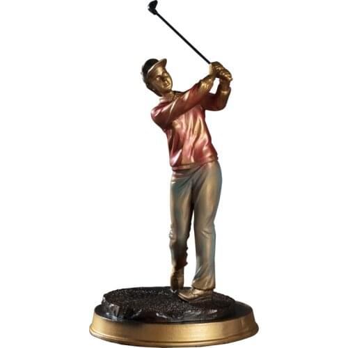 CREATIVE GOLF FIGURE STATUE CREATIVE OFFICE LIVING ROOM ENTRANCE TELEVISION CABINET FURNISHINGS SCULPTURE ACCESSORIES FURNISHING