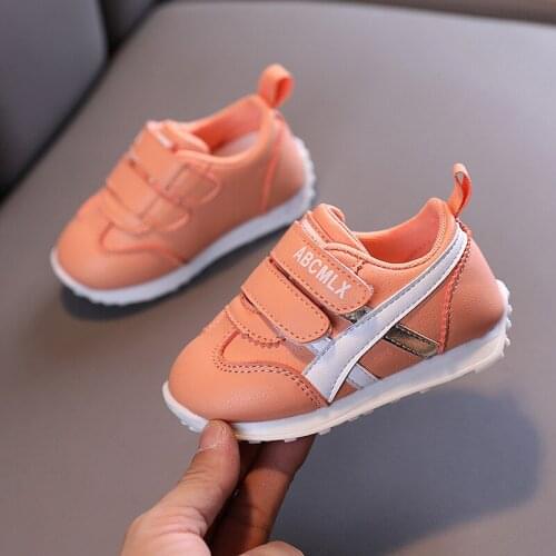 Artificial Leather Comfortable Fashion Baby Sneakers Shoes Spring Autumn Soft Boys Girls Sports Toddler Sneakers Shoes For Baby