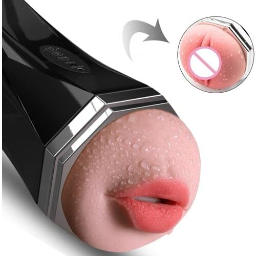 Reusable Male Masturbator Cup Soft Pussy Sex Toys Transparent Vagina Fake Anal Erotic Adult Toy Man Penis Masturbation Machine