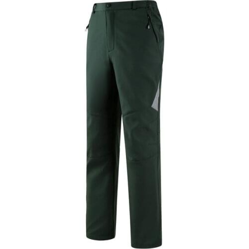 Windproof Thermal Camping Skiing Climbing Winter Men Hiking Pants Outdoor Trekking Softshell Women Trousers Waterproof