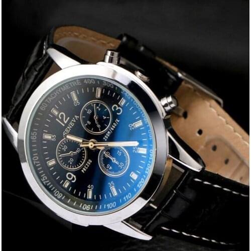 Fashion Geneva Watches Men Sports Watches Leather Band Quartz Watches hodinky man Relogio Masculino montre homme uhr herren