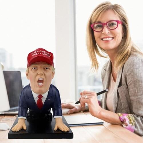 2021 New Donald Trump Presidential Ornament Pen Holder Desk Table Ornament for Home Office