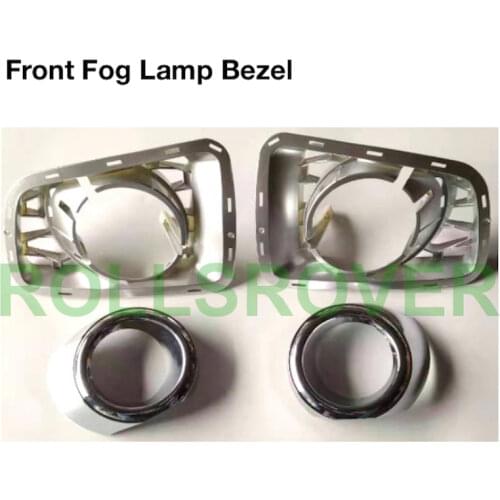 ROLLSROVER Pair of Front Bumper Fog Lamp Bezel Molding For Range Rover LWB Long Wheel Base 2010-2012