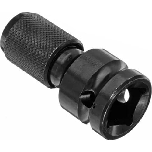 1/2 inch Square to 1/4 inch Hex Ratchet Socket Wrench Socket Adapter Spanner Drive Converter Impact Tool Accessories