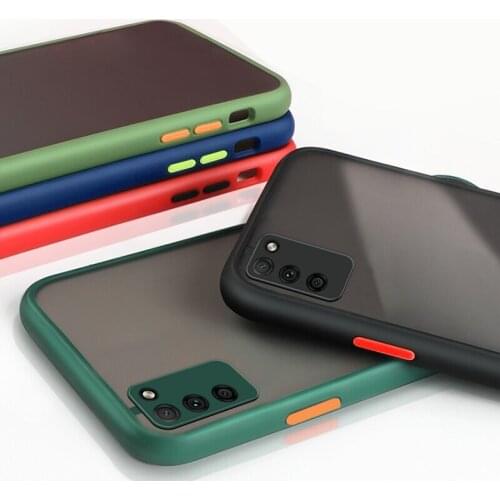 Shockproof Armor Matte Case For Huawei Honor 30 Lite Soft Hard PC Cover For Honor 30Lite Silicone Bumper Phone Cases