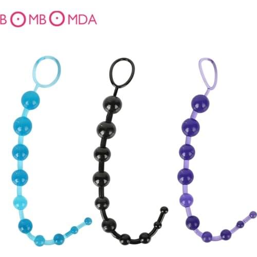 Sex Anal Toys For women Anal Beads Butt Plug Vibrator Masturbation Dildo Anal G spot Vibrator Beads Adult Products Sex Shop