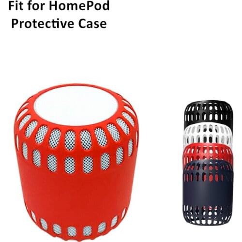 Anti-Scratch Portable Silicone Case For Smart Speaker Apple Homepod DustProof Protective Case For Homedpod Accessories