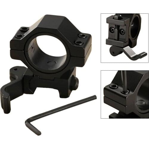 Tactical Quick Release 1" 25.4mm/30mm Scope Mount 20mm Weaver Picatinny Rail Scope Mount Adapter