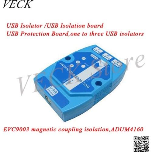 EVC9003 USB Isolator USB Isolation Board USB Protection Board Magnetocoupler Isolation ADUM4160