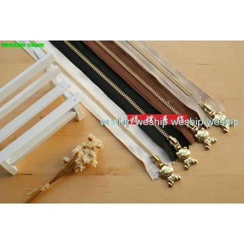 High-quality Japan YKK NO.3 Teddy Vigny Zipper 17 color 7 lengths